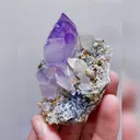 Natural Amethyst comes from Anhui,China 55*75*40MM - image 2