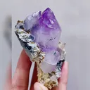 Natural Amethyst comes from Anhui,China 55*75*40MM - image 3
