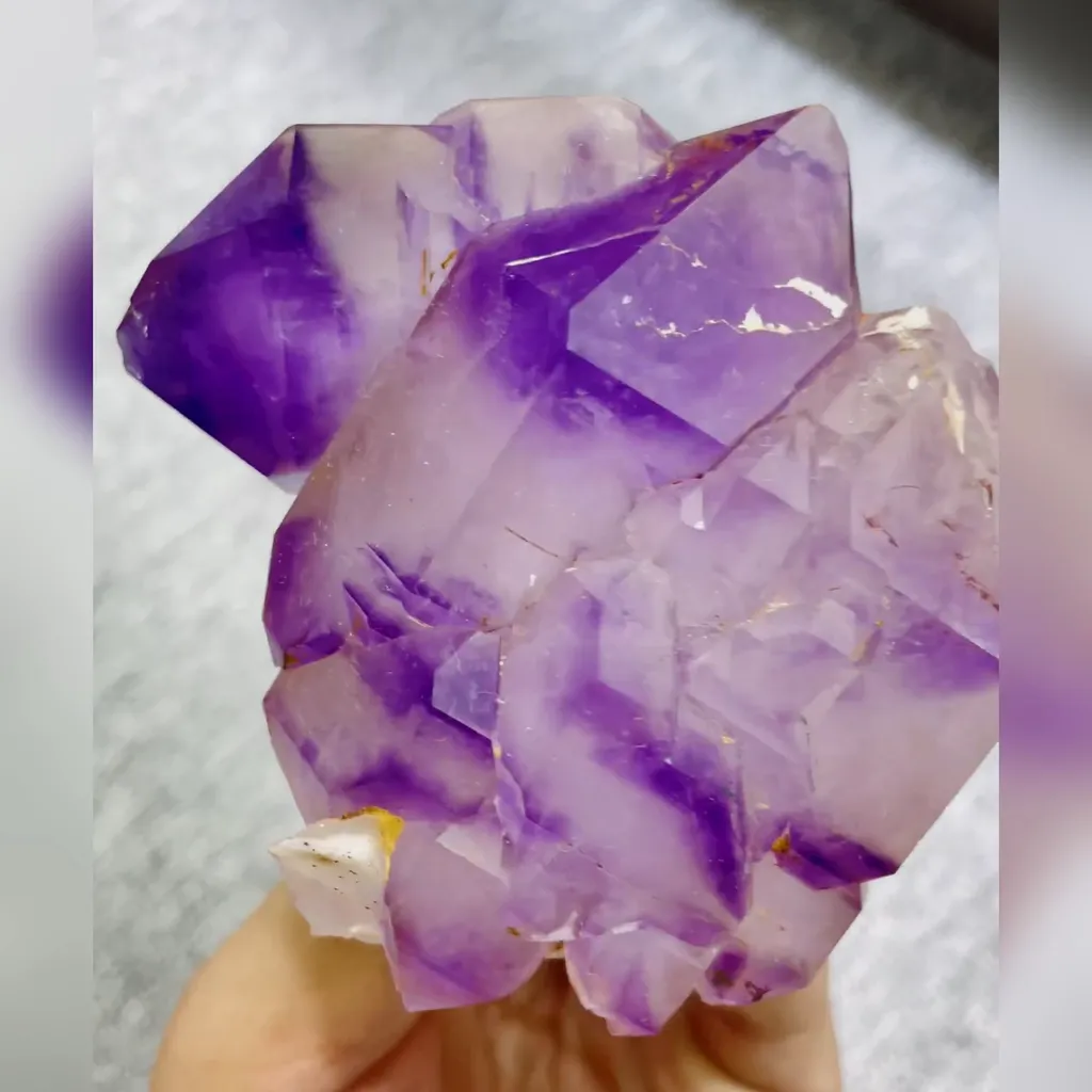 Natural Amethyst comes from Bolivia 90*80*50MM - image 2