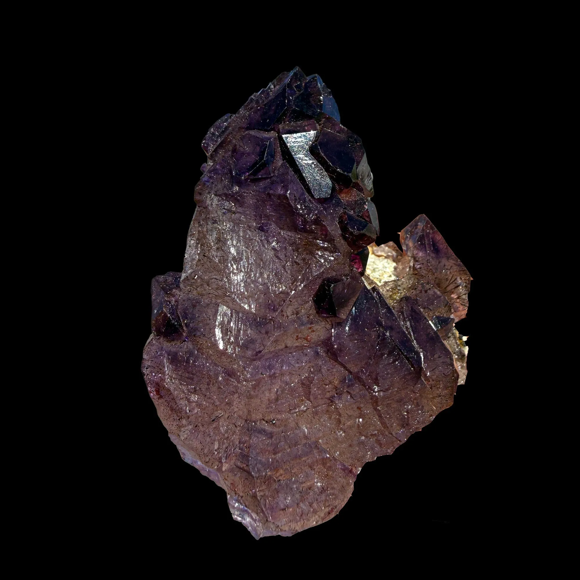 Natural Amethyst Crystal from Karur, India – Deep Purple Quartz Formation, Collector’s Healing Crystal Display Piece - image 2