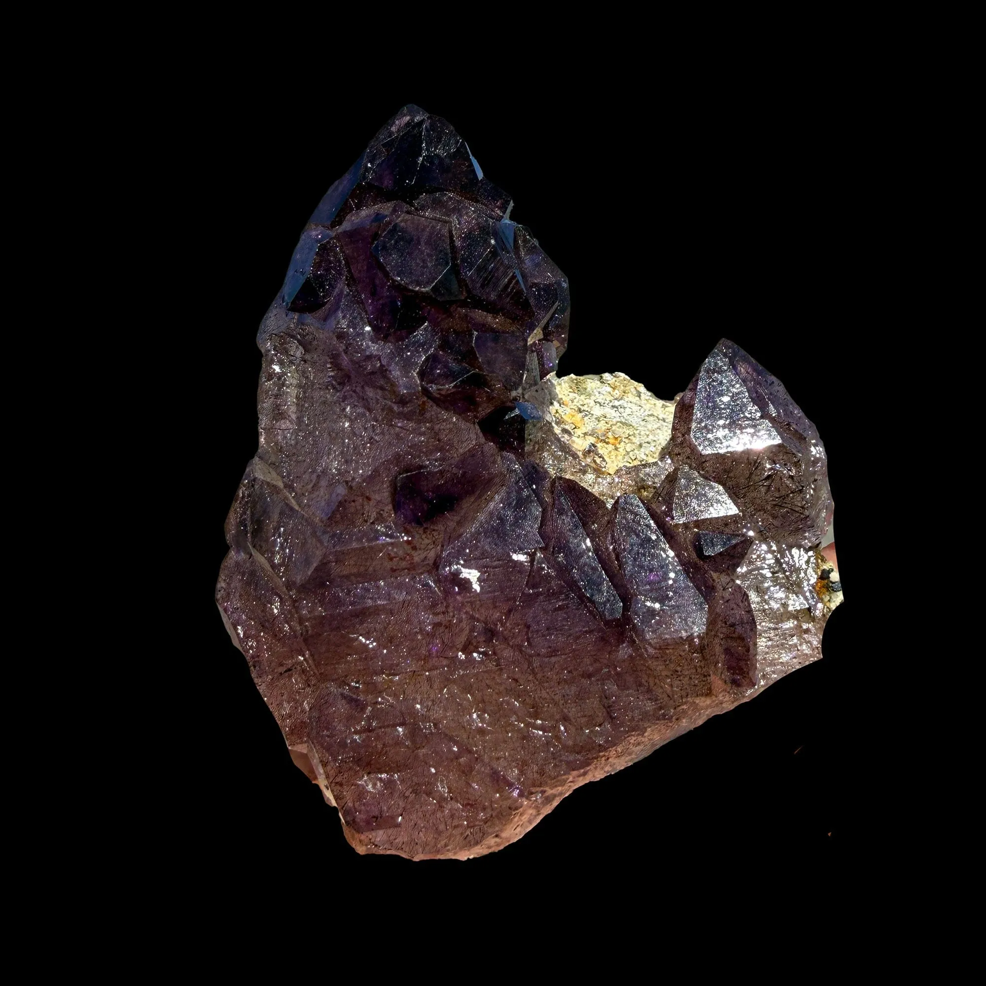 Natural Amethyst Crystal from Karur, India – Deep Purple Quartz Formation, Collector’s Healing Crystal Display Piece - image 3