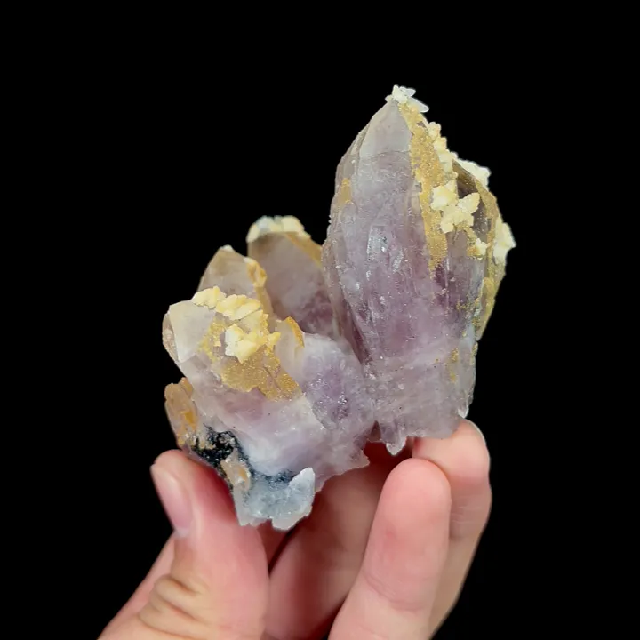 Natural Amethyst Mineral Specimen,High Quality Cluster Specimen:ANHUI,CHINA (73*57*45mm) - image 2