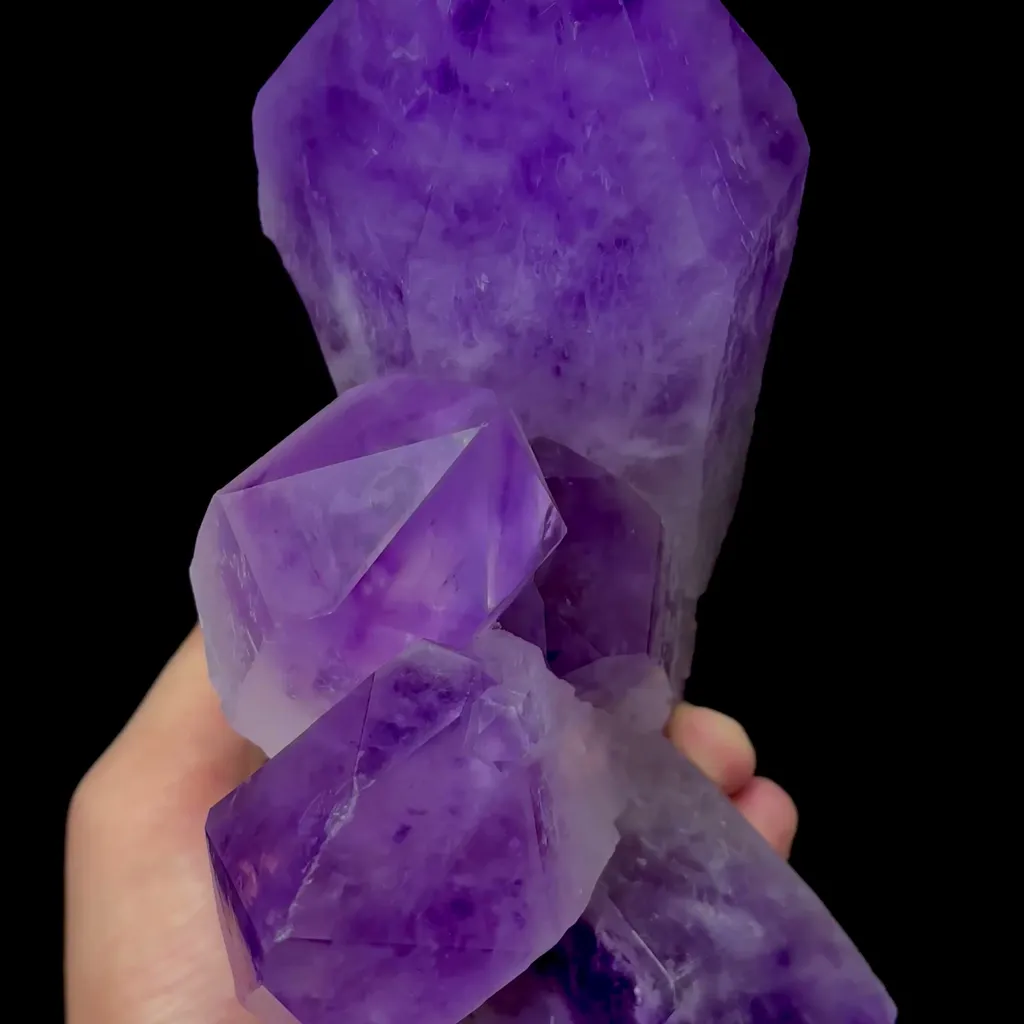 Natural Amethyst Mineral Specimen,High Quality Specimen,BOLIVIA(135*78*200mm) image