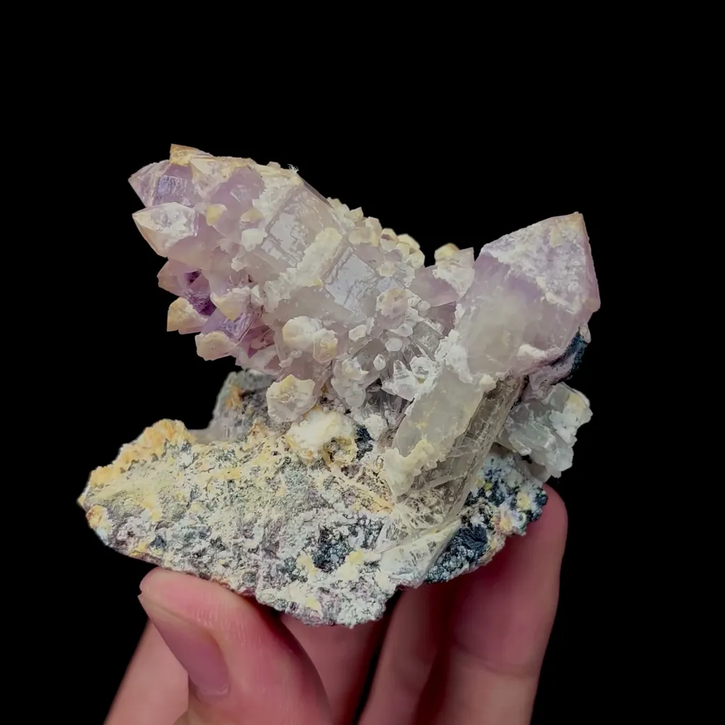 Natural Amethyst Mineral Specimen,High Quality Specimen,HUANGGANG LIANG,INNER MONGOLIA,CHINA(77*55*60mm) image