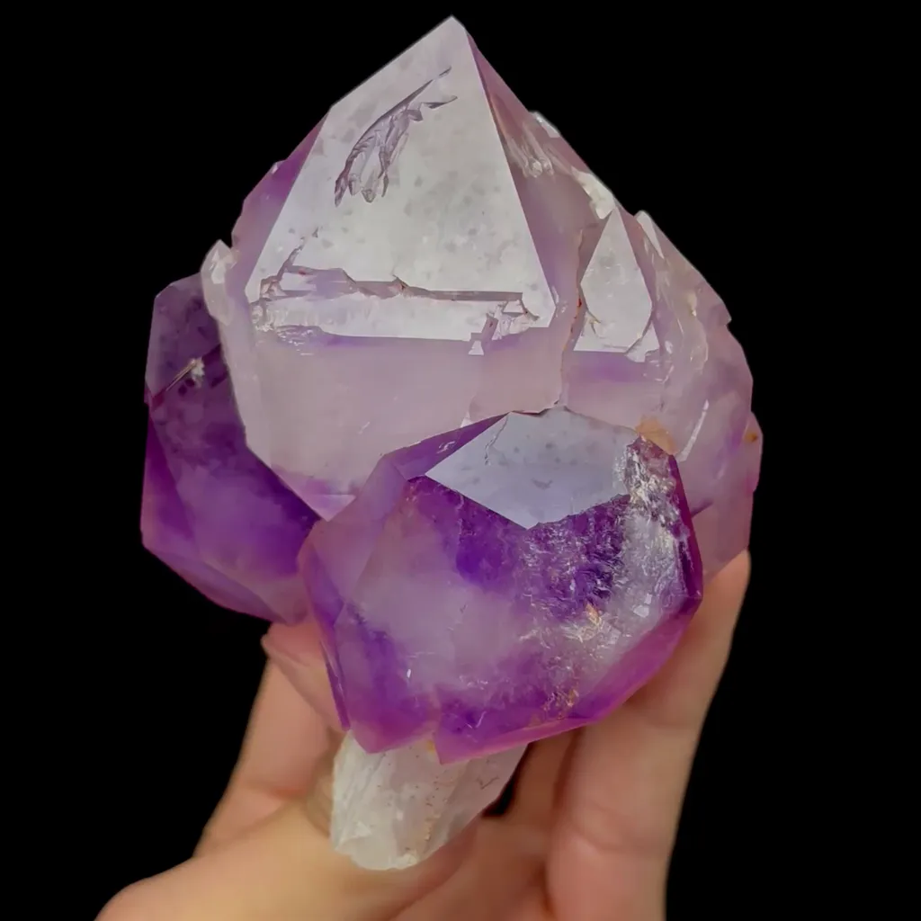 Natural Amethyst Mineral Specimen,High Quality Specimen,MADAGASCAR(74*68*77mm) image