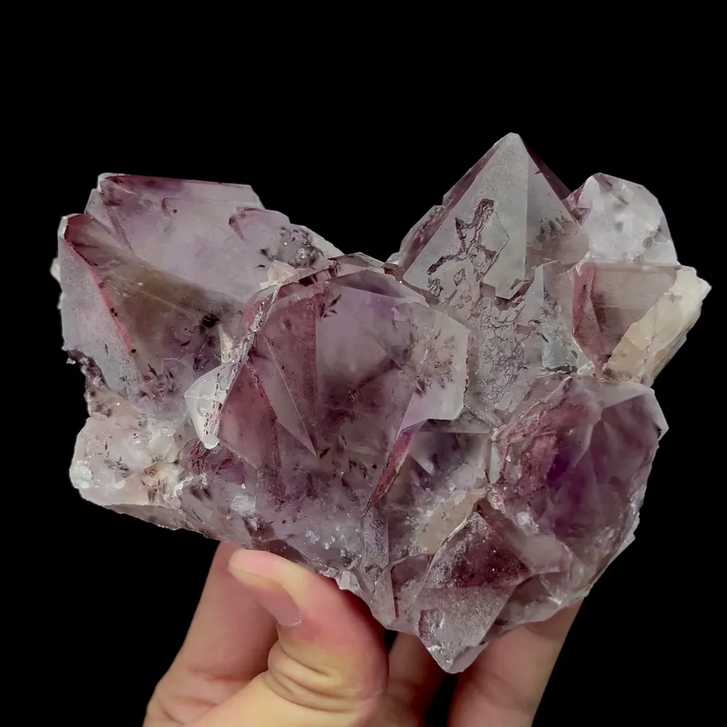 Natural Amethyst Mineral Specimen,High Quality Specimen,MEIGU,SICHUAN,CHINA(126*90*55mm) image
