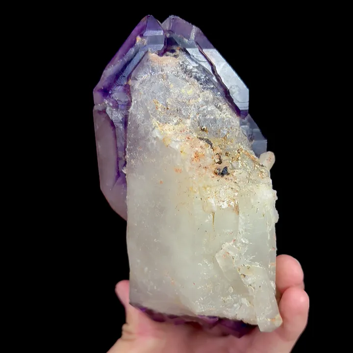 Natural Amethyst Tower, Mineral Specimen:Anhui,China (70*150*75MM) image