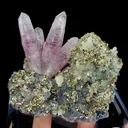 Natural Amethyst with Galena, Quartz, and Pyrite, Mineral Specimen:Jiangxi,China (95*85*65MM) - image 1