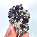 Natural Andradite and Quartz, Mineral Specimen: Inner Mongolia,China (80*55*45MM) - image 4