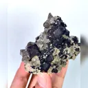 Natural Andradite and Quartz, Mineral Specimen: Inner Mongolia,China (80*55*45MM) - image 3