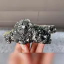 Natural Andradite comes from Huanggangliang,Inner Mongolia 115*50*40MM - image 1