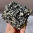 Natural Andradite comes from Huanggangliang,Inner Mongolia 80*75*40MM - image 4