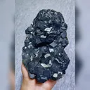 Natural Andradite comes from Huanggangliang,Inner Mongolia 95*155*50MM - image 4