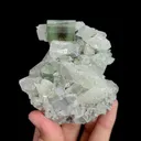 Natural Apatite and Quartz Cluster, Mineral Specimen:Yaogangxian,Hunan (75*80*40MM) - image 5