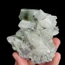 Natural Apatite and Quartz Cluster, Mineral Specimen:Yaogangxian,Hunan (75*80*40MM) - image 3