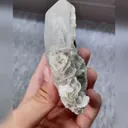 Natural Aquamarine and Mica Flakes Symbiosis comes from Xuebaoding,Hunan 60*90*25MM - image 3