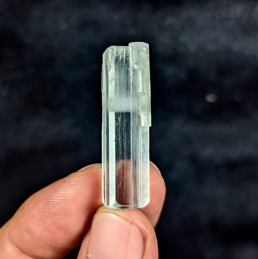 Natural Aquamarine Crystal Specimen Rocks and Geodes Brazil - image 2