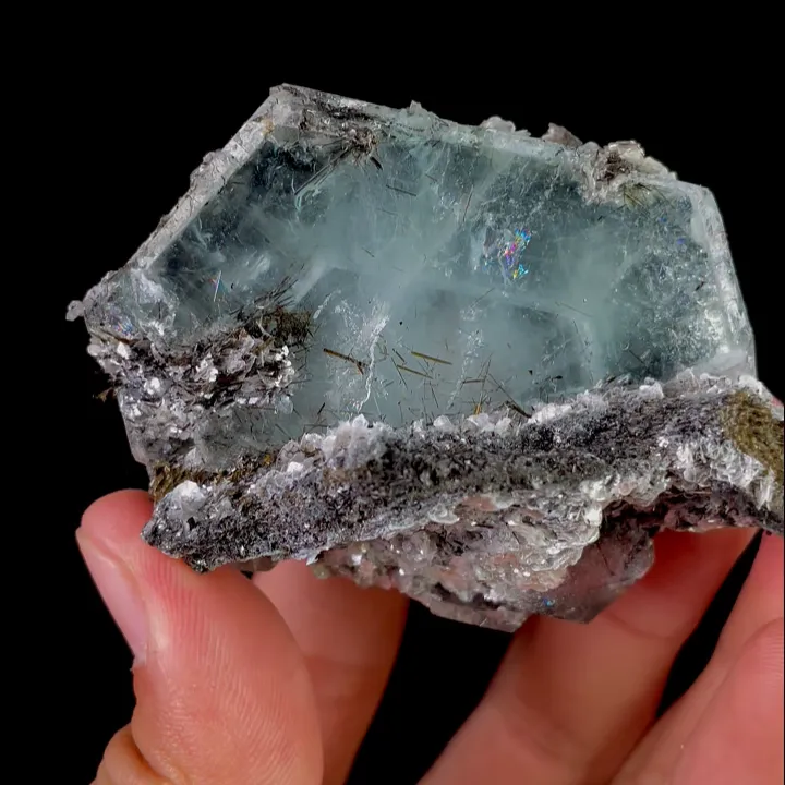 Natural Aquamarine, Mineral Specimen:Xuebaoding,Sichuan (60*50*30MM) - image 3