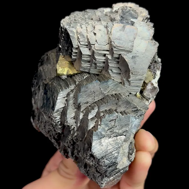 Natural Arsenopyrite, Mineral Specimen:Yaogangxian,Hunan (85*100*55MM) image