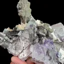 Natural Arsenopyrite,Fluorite,Crystal,Drusy Mineral Specimen:NEIMENGGU,China  (135*88*80mm) - image 2