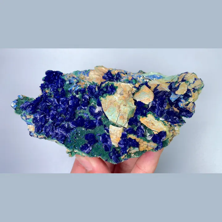 Natural Azurite and Malachite, Mineral Specimen: Anhui,China (145*80*55MM) - image 7