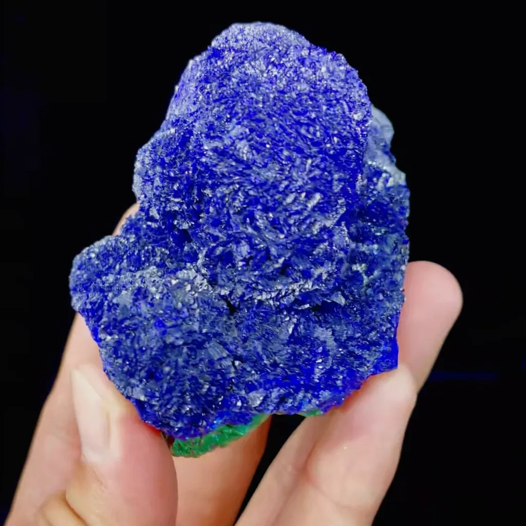 Natural Azurite and Malachite Symbiosis comes from Anhui,China 80*55*55MM - image 3