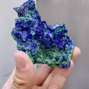 Natural Azurite comes from Anhui,China 90*70*30MM - image 4