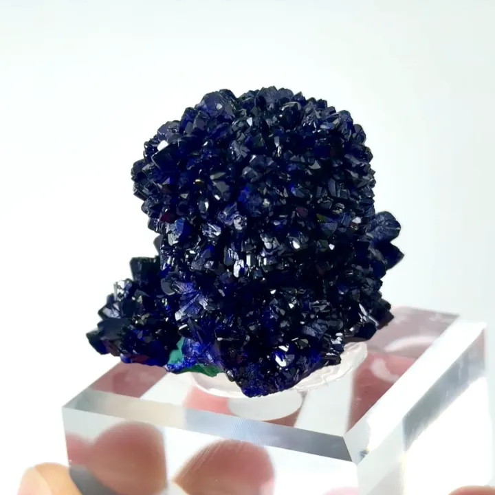 Natural Azurite, Mineral Specimen:Anhui,China (30*35*35MM) image
