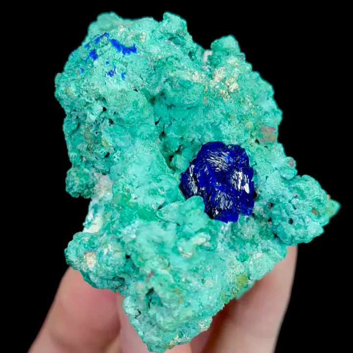 Natural Azurite, Mineral Specimen:Anhui,China (50*70*40MM) image