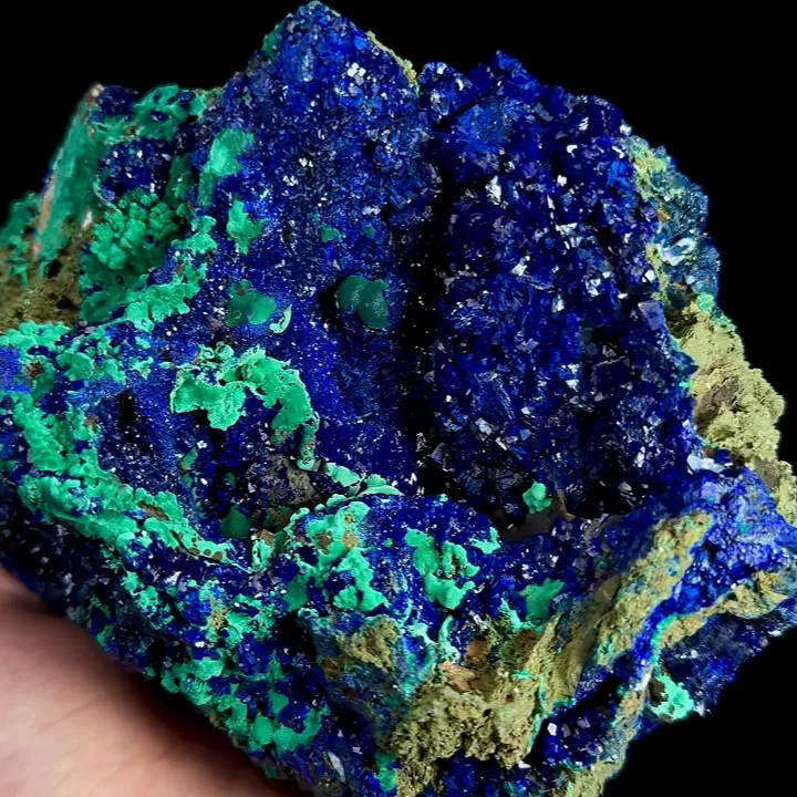 Natural Azurite Mineral Specimen,High Quality Specimen:ANHUI,CHINA(148*136*72mm) - image 2