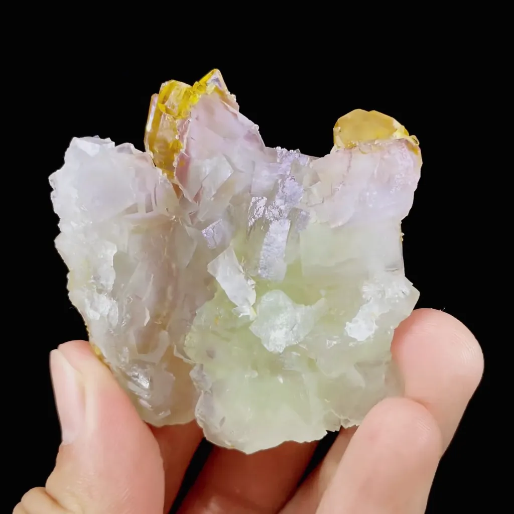 Natural Barite and Fluorite Symbiosis comes from Jiangxi,China 50*55*25MM - image 4