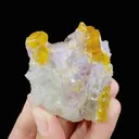 Natural Barite and Fluorite Symbiosis comes from Jiangxi,China 50*55*25MM - image 1