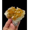 Natural Barite and Green Fluorite Mineral Specimen,High Quality Specimen,RUIJIN,JIANGXI,CHINA(105*85*43mm) - image 2