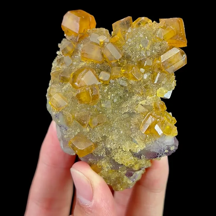 Natural Barite and Green Fluorite, Mineral Specimen:Jiangxi,China (80*55*20MM) - image 5