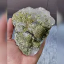Natural Barite and Pyrite comes from Jiangxi,China 110*110*40MM - image 4