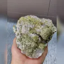 Natural Barite and Pyrite comes from Jiangxi,China 110*110*40MM - image 2
