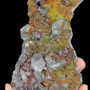 Natural Benz Calcite and Colored Pyrite, Mineral Specimen:Fujian,China (75*190*50MM) - image 2