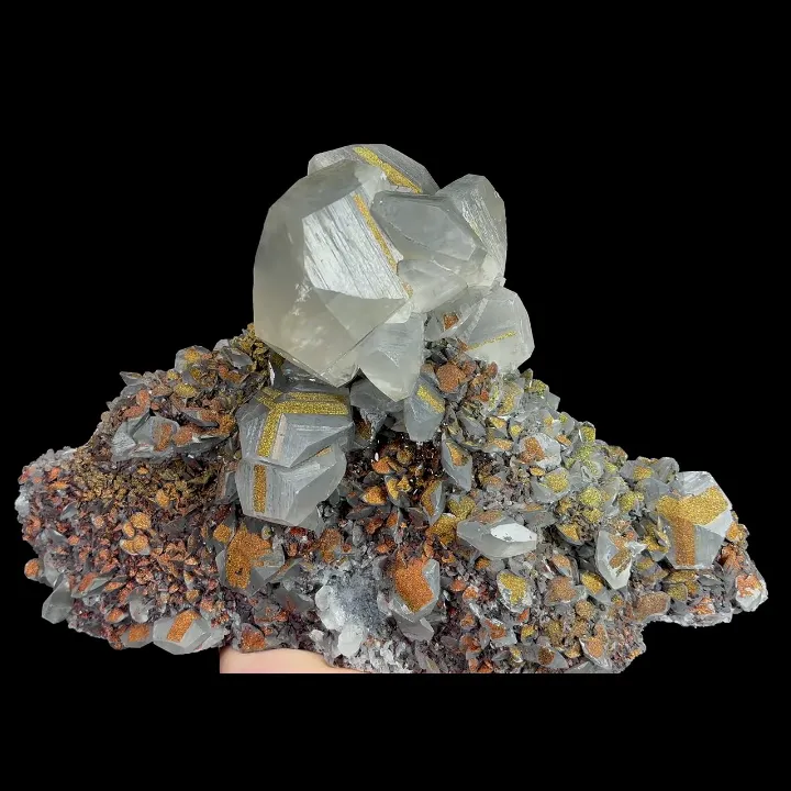 Natural Benz Calcite, Mineral Specimen:Fujian,China (260*150*80MM) image
