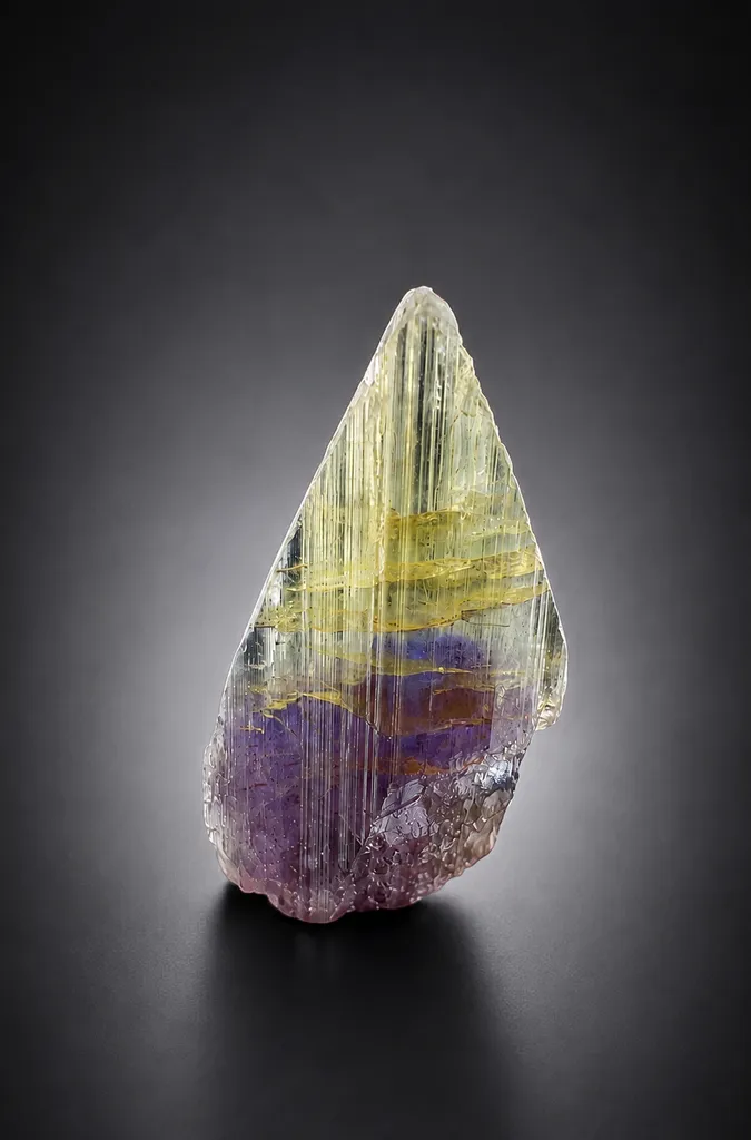 Natural Bi Color Unheated Tanzanite Crystal, Raw Tanzanite, Tanzanite Gemstone, Tanzanite Jewellery, Minrals Specimen From Tanzania - 9.5g image