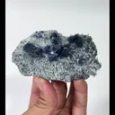 Natural Bismuthinite and Purple Fluorite Mineral Specimen,High Quality Specimen,YINDU,INNER MONGOLIA,CHINA(90*50*18mm) - image 2
