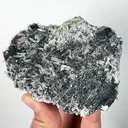 Natural Bismuthite and Quartz Cluster, Mineral Specimen: Inner Mongolia,China (120*65*30MM) - image 3