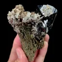 Natural Black Tourmaline Mineral Specimen,High Quality Specimen,INNER MONGOLIA,CHINA(67*40*94mm) - image 4