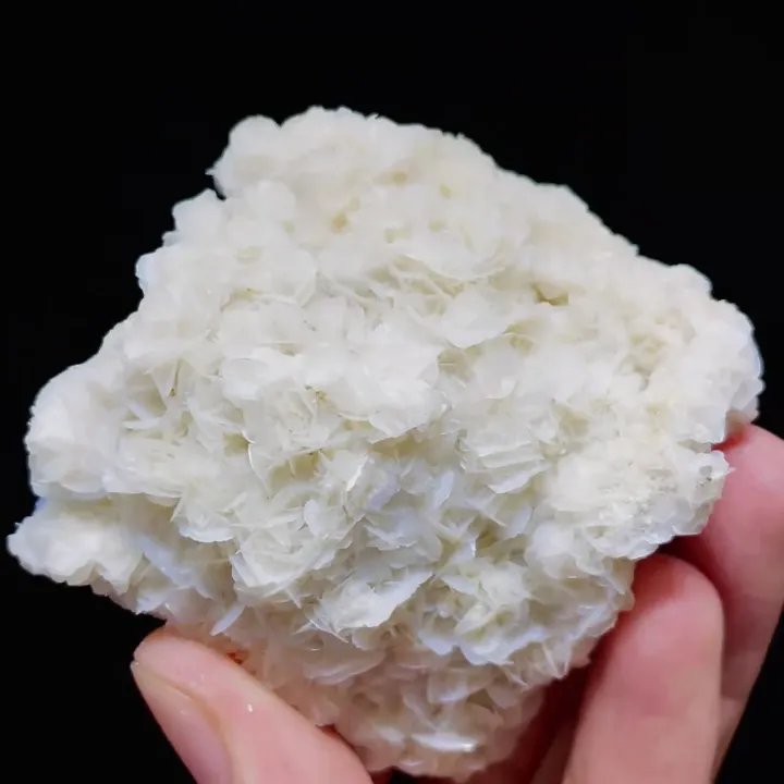 Natural Blue-and-White Porcelain Fluorite and Dolomite and Flaky Calcite Symbiosis comes from Yaogangxian,Hunan 60*60*25MM - image 3