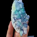 Natural Blue and White Porcelain Fluorite comes from Yaogangxian,Hunan 105*55*45MM - image 3