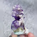Natural Blue and White Porcelain Fluorite comes from Yaogangxian,Hunan 25*45*25MM - image 4