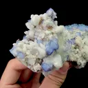 Natural Blue and White Porcelain Fluorite, Mineral Specimen:Yaogangxian,Hunan (125*60*45MM) - image 2