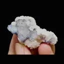 Natural Blue-and-White Porcelain Fluorite, Mineral Specimen：Yaogangxian,Hunan （45*20*25MM） - image 5