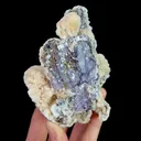 Natural Blue-and-White Porcelain Fluorite, Mineral Specimen:Yaogangxian,Hunan (80*110*65MM) - image 2
