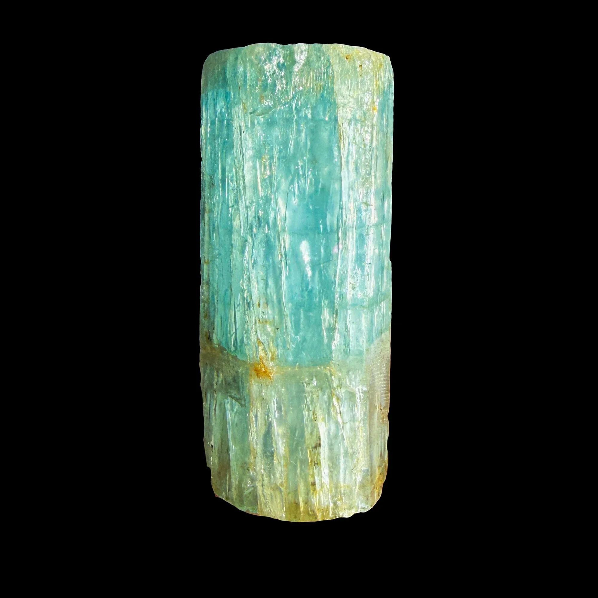 Natural Blue Aquamarine Crystal from Karur, India | Rare Raw Beryl Mineral Specimen | Collector Gemstone - image 3