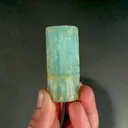 Natural Blue Aquamarine Crystal from Karur, India | Rare Raw Beryl Mineral Specimen | Collector Gemstone - image 5